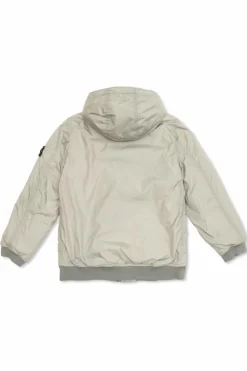 Stone Island Junior SZARY Ocieplana kurtka