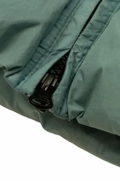 Stone Island Junior ZIELONY Kurtka puchowa z logo
