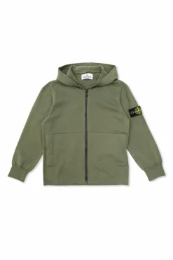 Stone Island Junior ZIELONY Bluza z logo