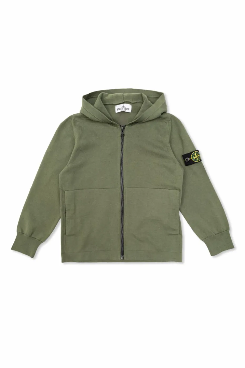 Stone Island Junior ZIELONY Bluza z logo