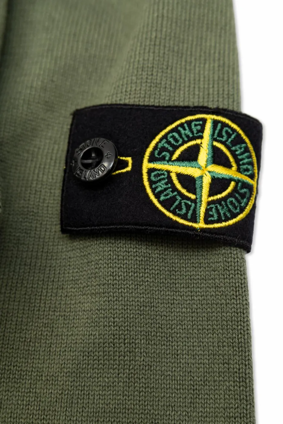 Stone Island Junior ZIELONY Bluza z logo
