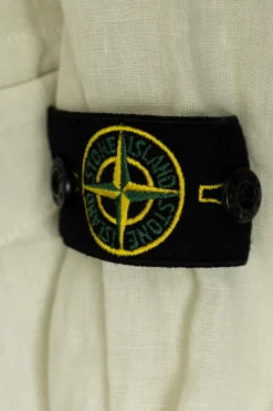 Stone Island Junior ZIELONY Koszula z kieszenią