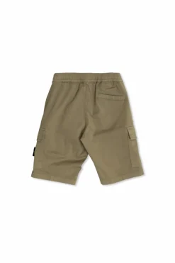 Stone Island Junior ZIELONY Szorty typu `cargo`