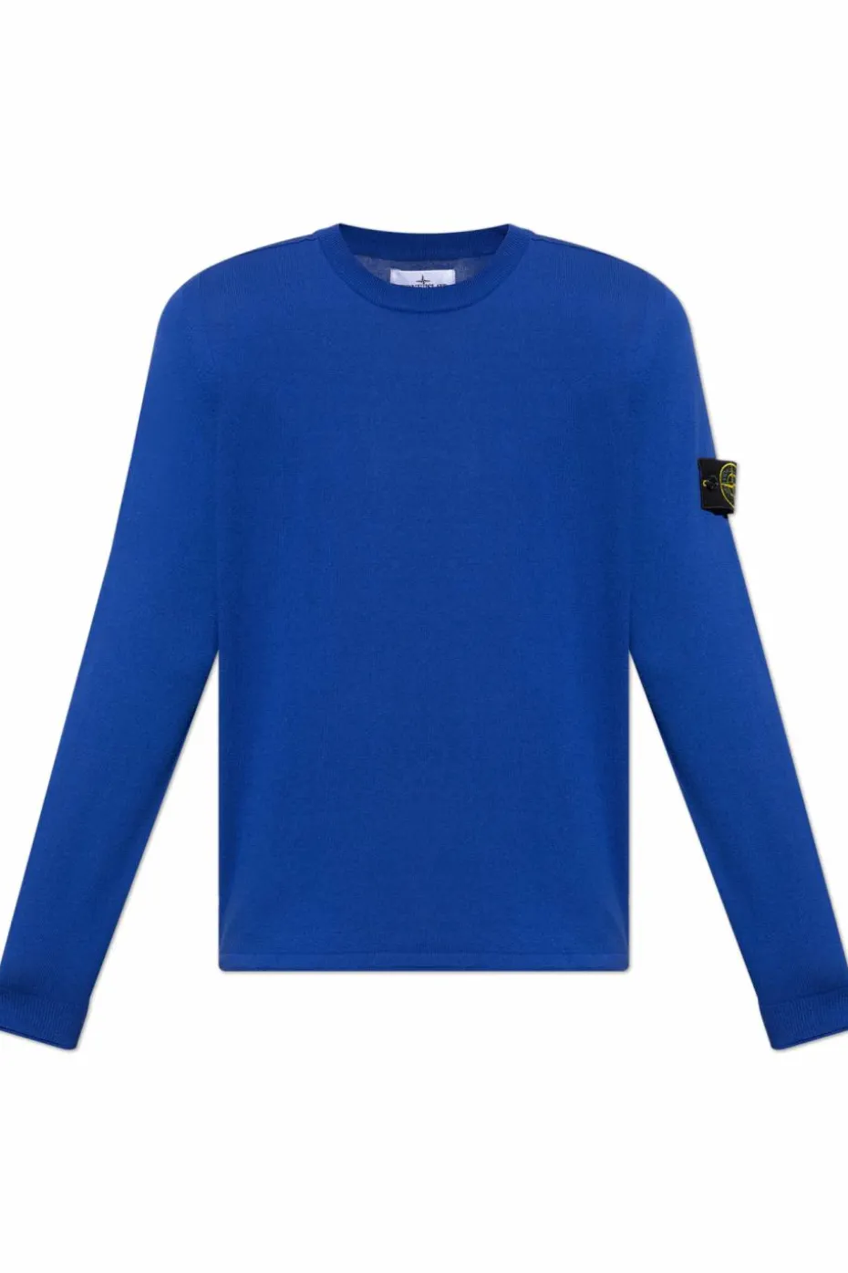 Stone Island NIEBIESKI Sweter z naszywką z logo