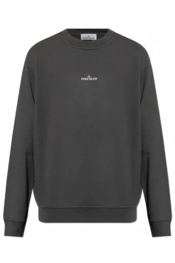 Stone Island SZARY Bluza z logo