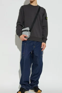 Stone Island SZARY Bluza z logo