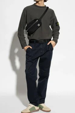 Stone Island SZARY Bluza z logo