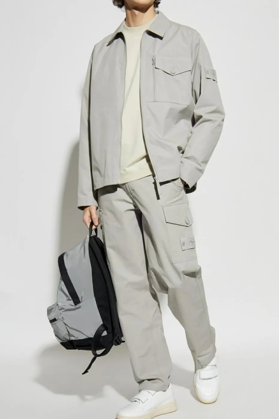 Stone Island SZARY Bluza kapsuła `Stellina`