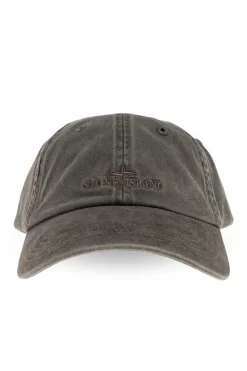 Stone Island SZARY Czapka z daszkiem
