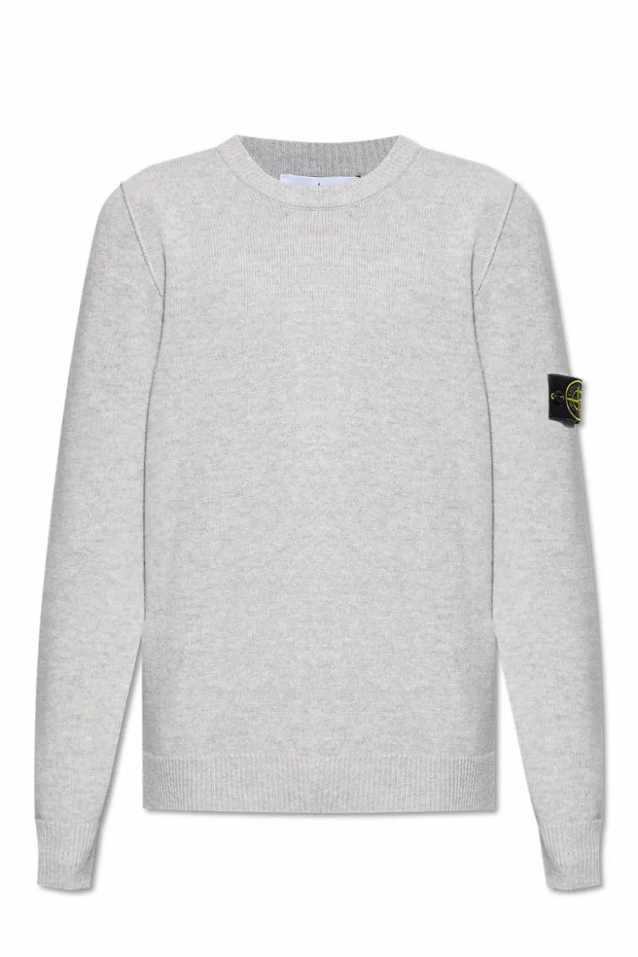 Stone Island SZARY Wełniany sweter