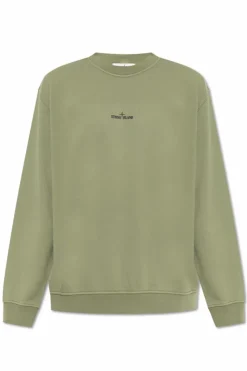 Stone Island ZIELONY Bluza z logo