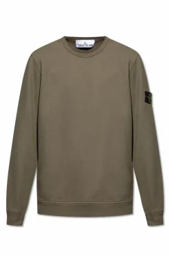 Stone Island ZIELONY Bluza z logo