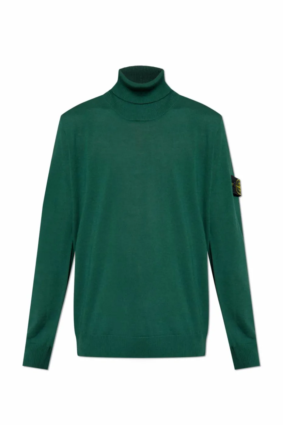 Stone Island ZIELONY Golf z logo