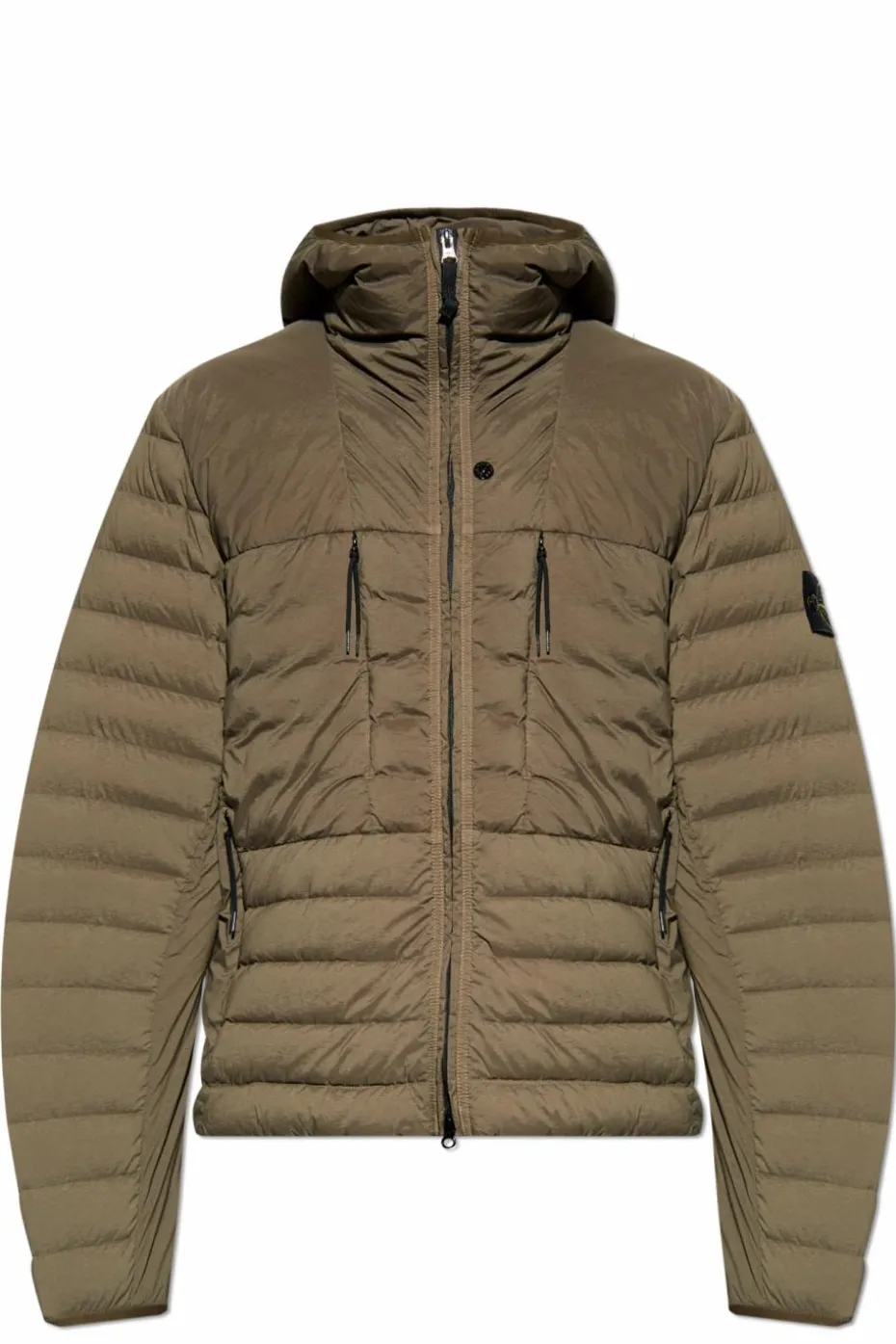 Stone Island ZIELONY Kurtka puchowa `Sseamless Tunnel`