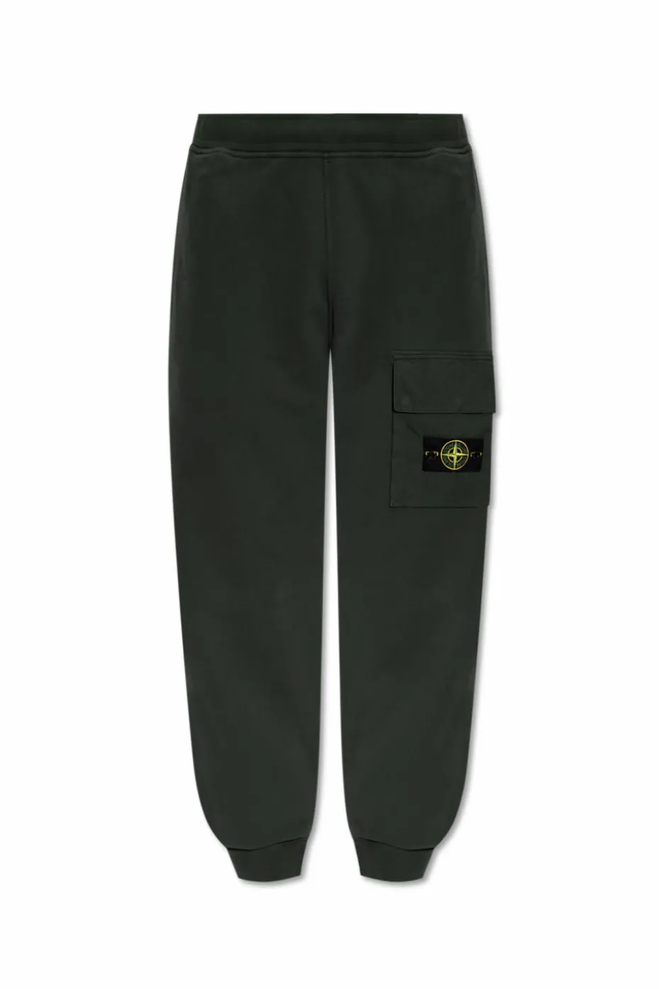 Stone Island ZIELONY Spodnie dresowe