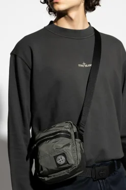 Stone Island ZIELONY Torba na pas