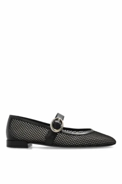 Stuart Weitzman CZARNY Baleriny ‘Arabella’