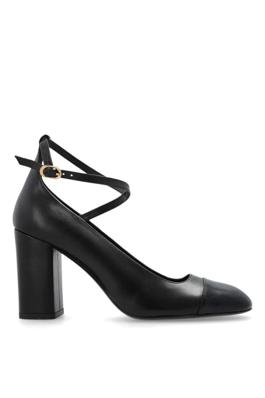Stuart Weitzman CZARNY Buty na obcasie `Eden Strap`