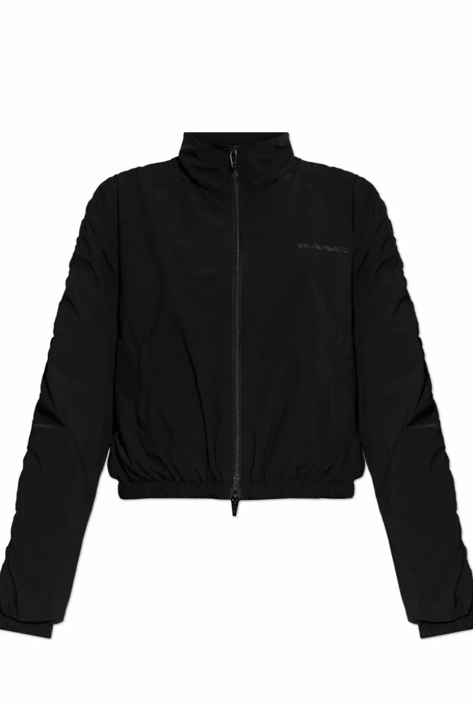 T by Alexander Wang CZARNY Kurtka z nadrukowanym logo