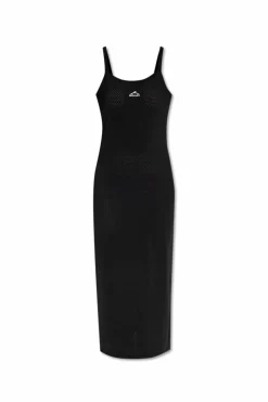 T by Alexander Wang CZARNY Sukienka na ramiączkach
