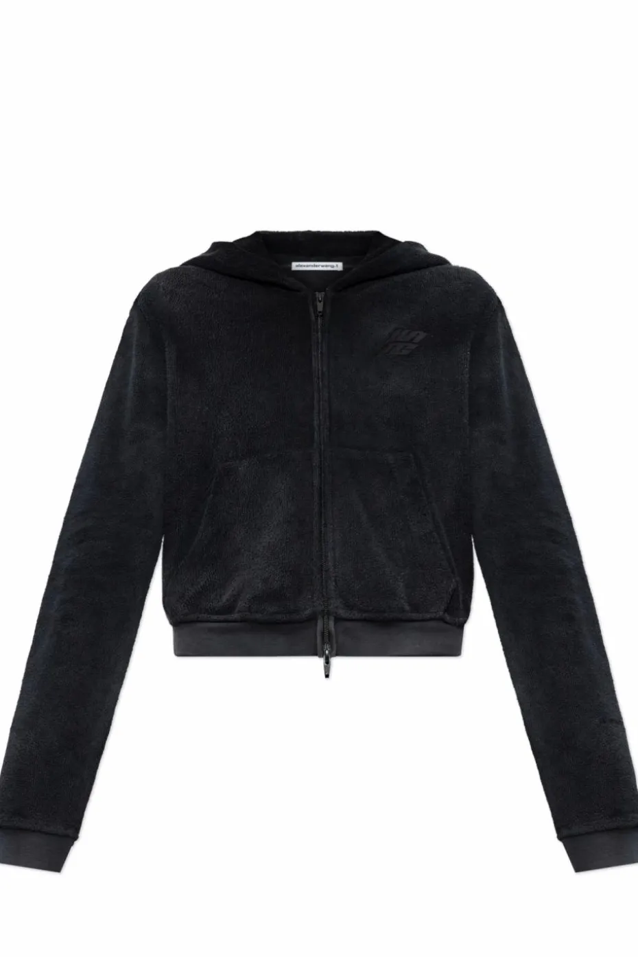 T by Alexander Wang CZARNY Bluza z kapturem