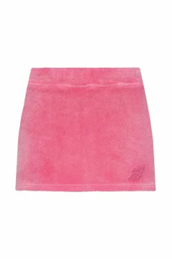 T by Alexander Wang RÓŻOWY Spódnica z szortami