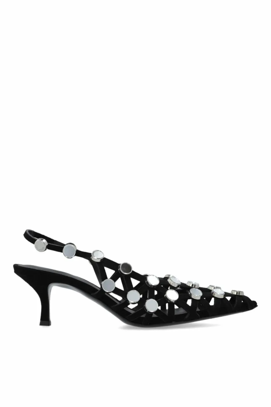 The Attico CZARNY Buty na obcasie `Grid`