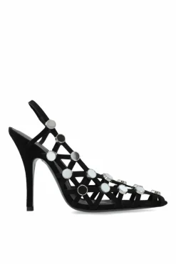 The Attico CZARNY Buty na obcasie `Grid`
