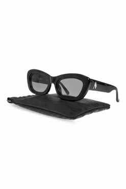 The Attico CZARNY Okulary przeciwsłoneczne