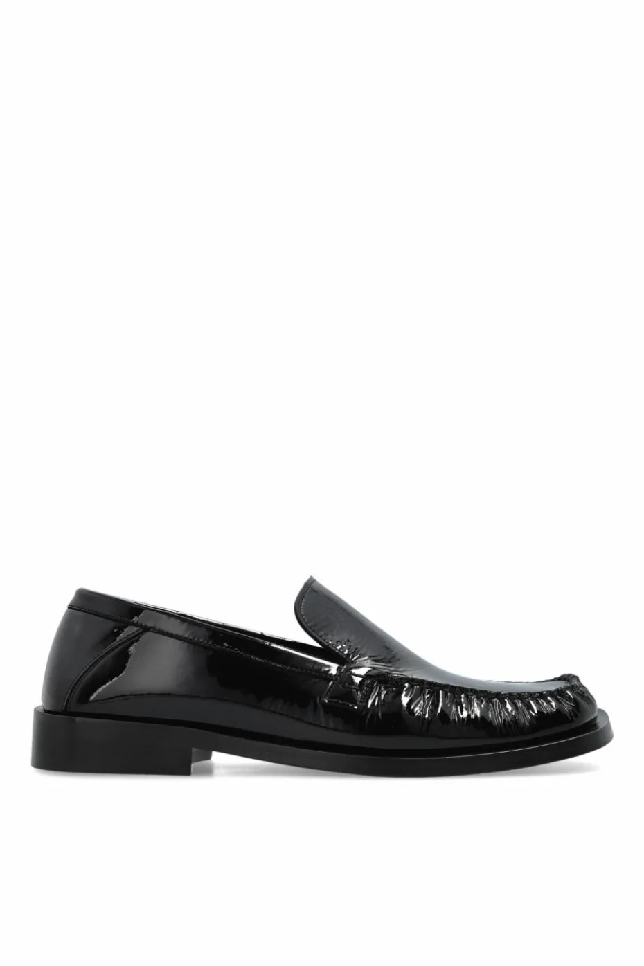 The Attico CZARNY Skórzane buty `Charles`