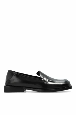 The Attico CZARNY Skórzane buty `Micol`