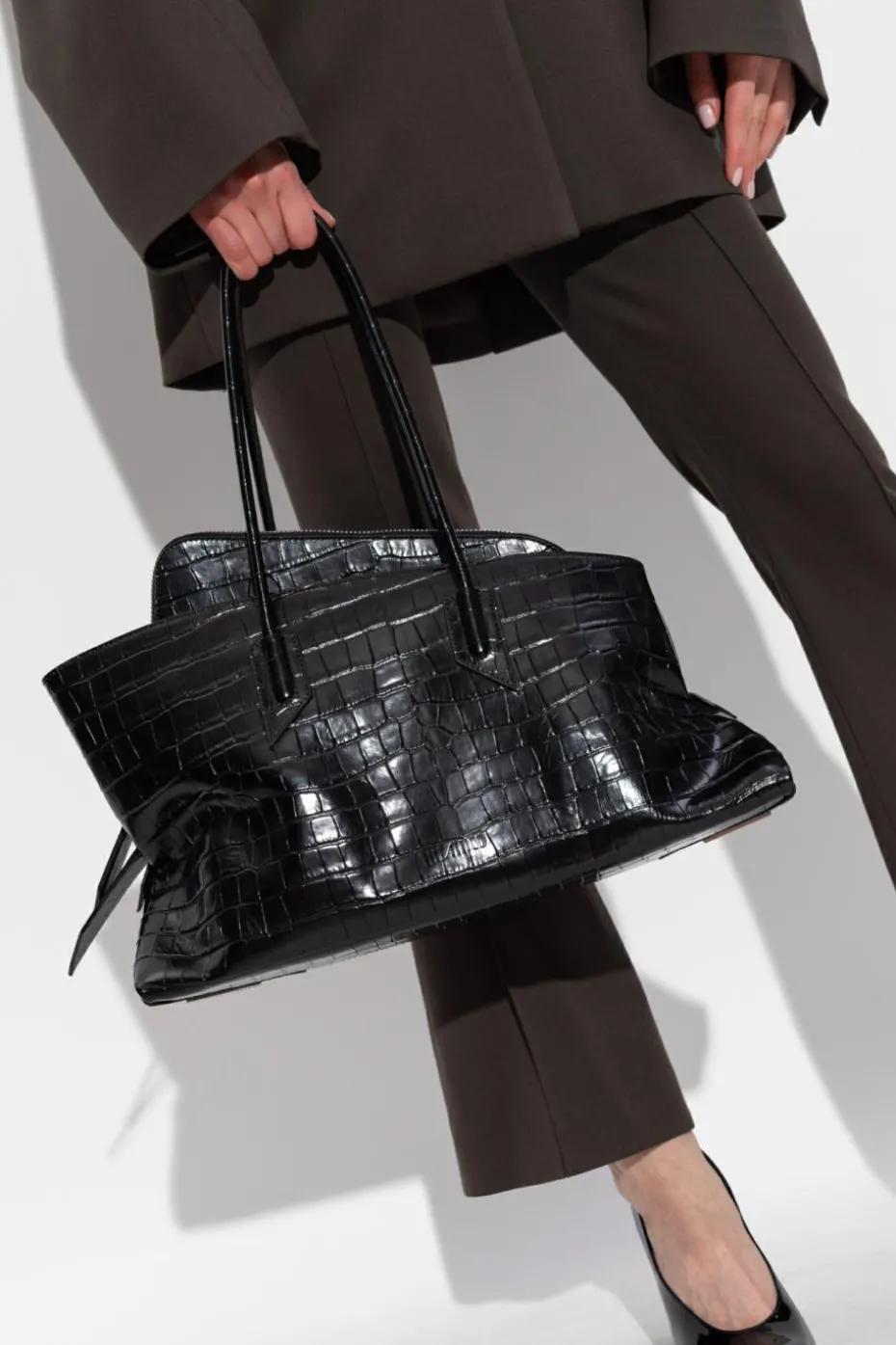 The Attico CZARNY Torba ` `La Passeggiata Medium`