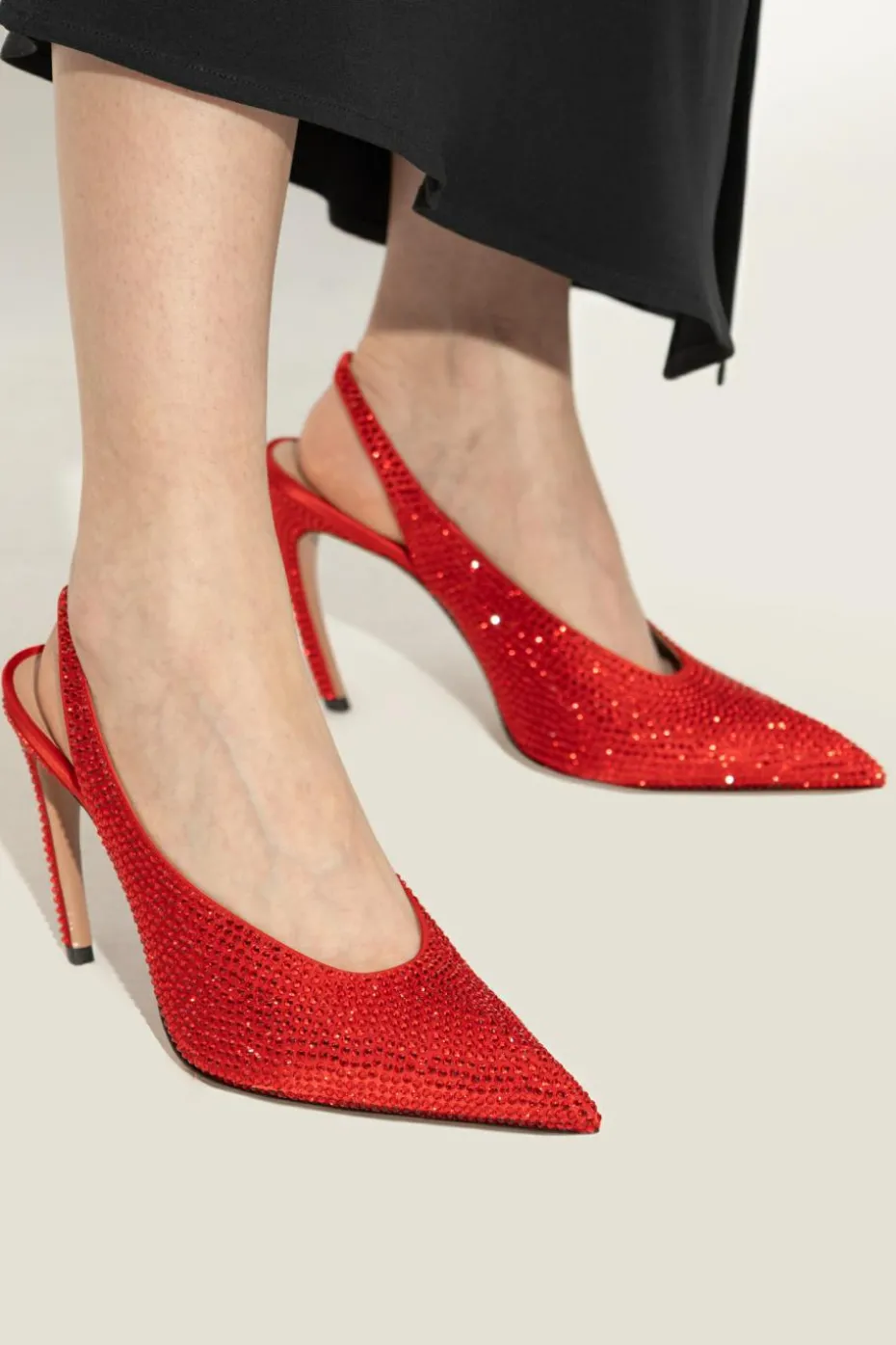The Attico CZERWONY Buty na obcasie `Viper
