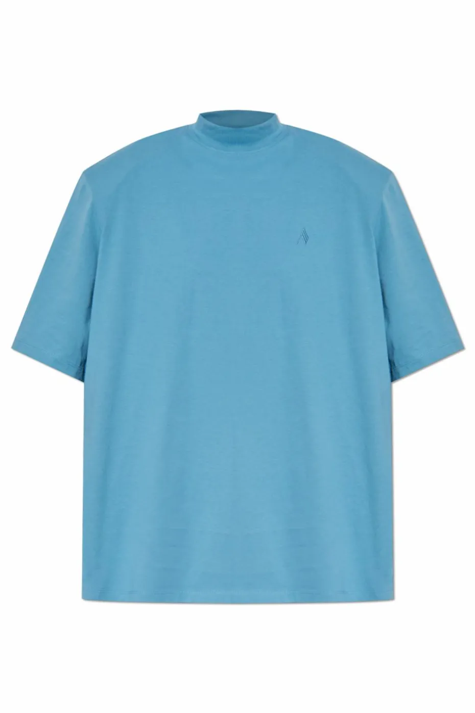 The Attico NIEBIESKI T-shirt z poduszkami