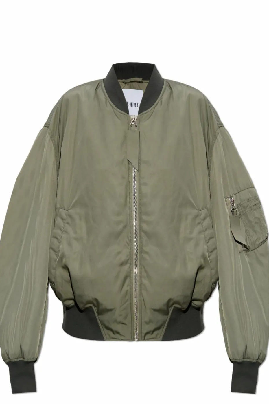 The Attico ZIELONY Kurtka typu `bomber`