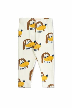 Tinycottons BIAŁY Spodnie z nadrukiem