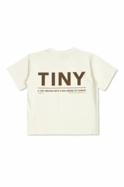 Tinycottons BIAŁY T-shirt z krótkim rękawem