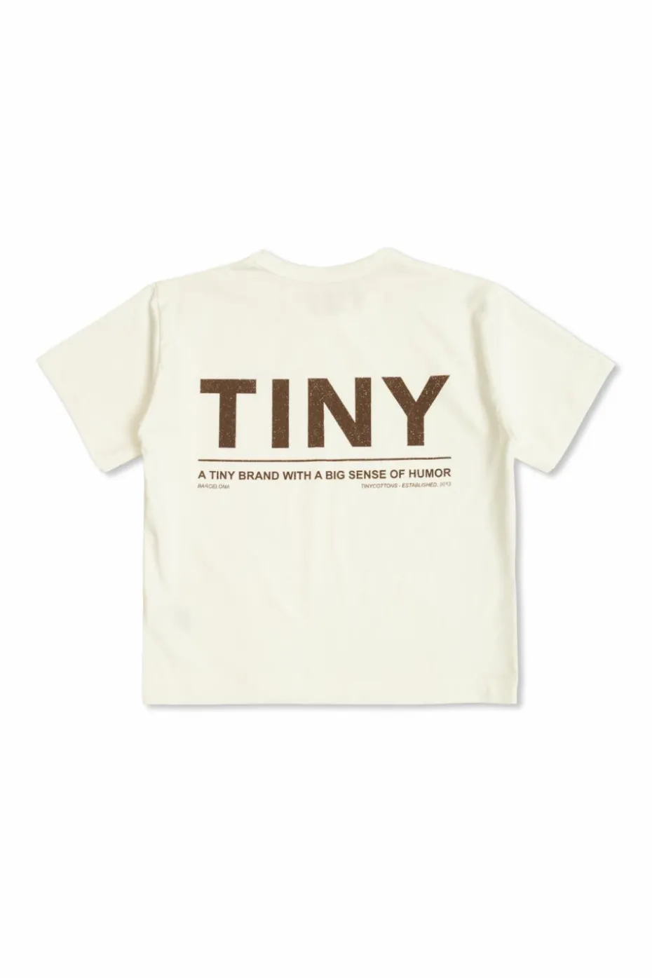 Tinycottons BIAŁY T-shirt z krótkim rękawem
