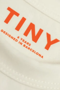 Tinycottons BIAŁY T-shirt z krótkim rękawem