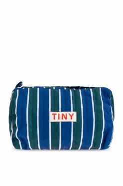Tinycottons GRANATOWY Kosmetyczka z logo