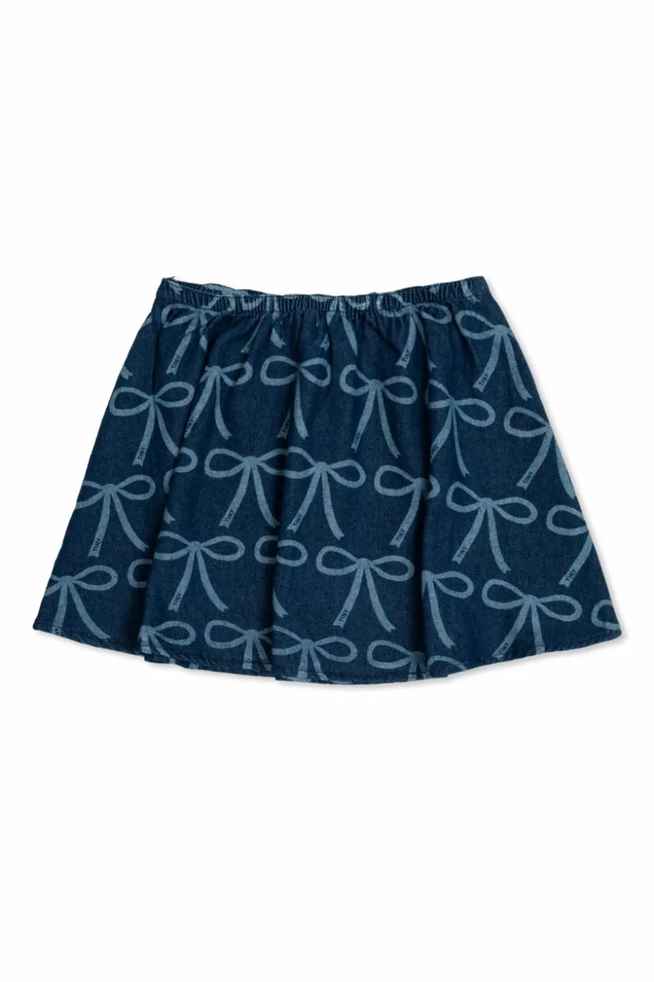 Tinycottons GRANATOWY Spódnica z logo