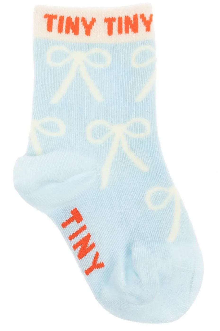 Tinycottons jasnoniebieski Skarpety z logo