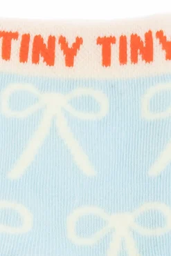 Tinycottons jasnoniebieski Skarpety z logo