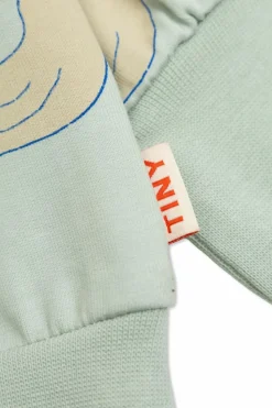 Tinycottons jasnoniebieski Bawełniana bluza