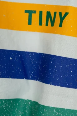 Tinycottons jasnoniebieski Top ze wzorem w pasy