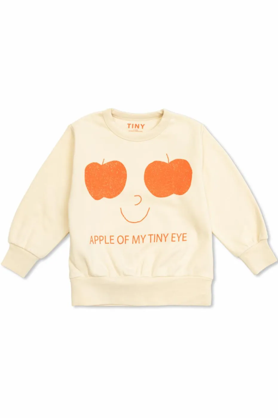 Tinycottons kremowy Bluza z nadrukiem