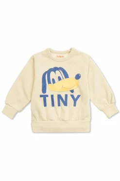 Tinycottons kremowy Bluza z długim rękawem