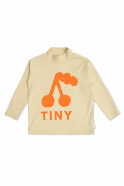 Tinycottons kremowy Top z nadrukiem