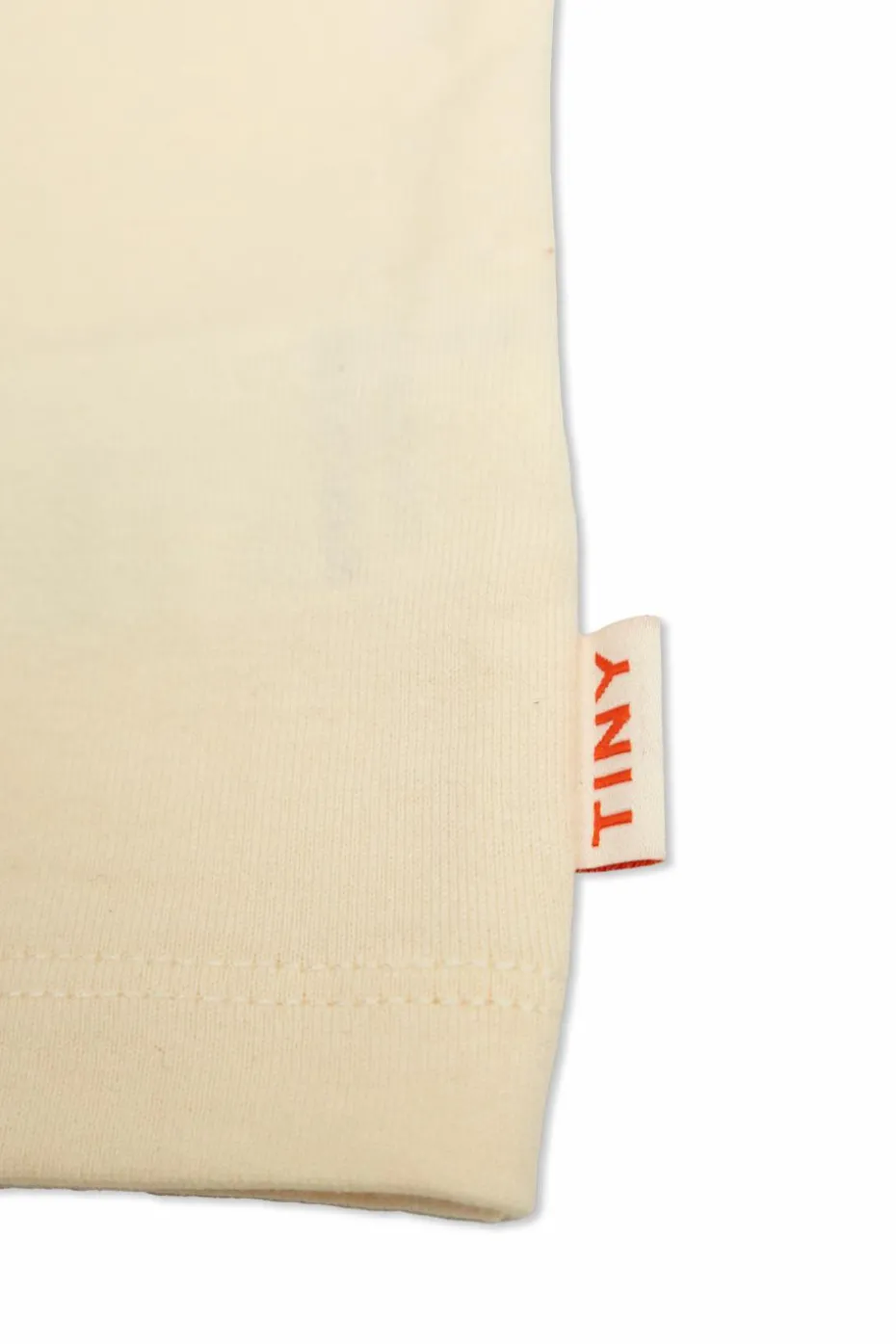 Tinycottons kremowy T-shirt z nadrukiem