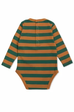 Tinycottons MULTIKOLOR Body ze wzorem w pasy